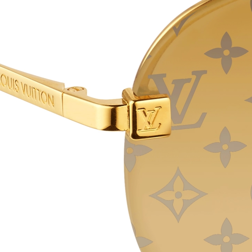 Authentic Louis Vuitton Clockwise Sunglasses Z1020W W/ Dust Bag, Box And Bag - Picture 3 of 16
